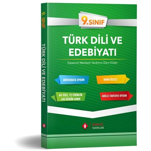 9.Sınıf Türk Dili Edebiyatı Yardımcı Ders Kitabı 2023-2024